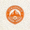 山东泰山足球俱乐部队徽橙色标志